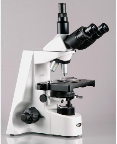 AMSCOPE T690C-PL-M מיקרוסקופ תרכובת טרינוקולרית דיגיטלית, הגדלה של 40X-2500X, WH10X ו- WH25X עיניים