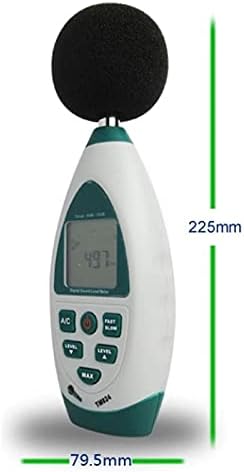 Liujun Mini Professional דיוק טווח דיגיטלי 30-130dB רמת צליל מטר נפח רעש נפח מדידת מכשיר דציבלים
