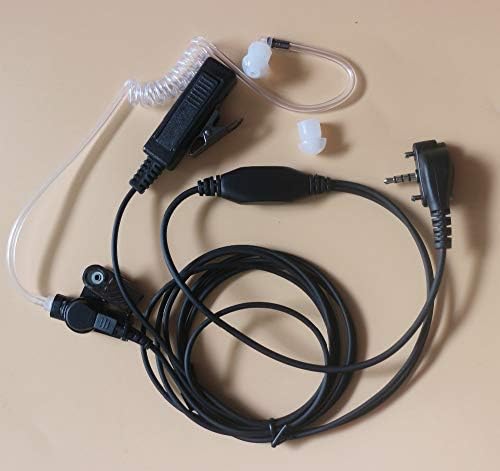 ליזי תקשורת חלקים-5 יח ' אקוסטית אוויר צינור אוזניות אפרכסת אוזניות מיקרופון עבור יאסו ורטקס רדיו-350 ויקס-351