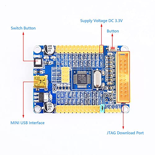 MINI STM32F030C8T6 לוח פיתוח TTL GPIO ARM STM32 עבור JTAG SWD לוח מינימלי