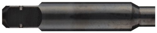 Dormer E016 אבקת מתכת נקודת ספירלה הברגה הברגה בגימור תחמוצת שחור, שוק עגול עם קצה מרובע, תקע חממה, M18-1.50