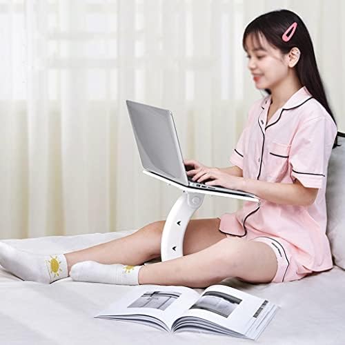 WYKDD מתכוונן שולחן מחשב נייד עמדת פונקציה ניידת לומדת שולחן קריאה לשולחן מיטת טלוויזיה ספה מחברת מחברת