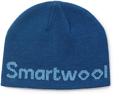 צמר מרינו של Smartwool SmartWool Lod Beanie לגברים ונשים, Laguna Blue, גודל אחד