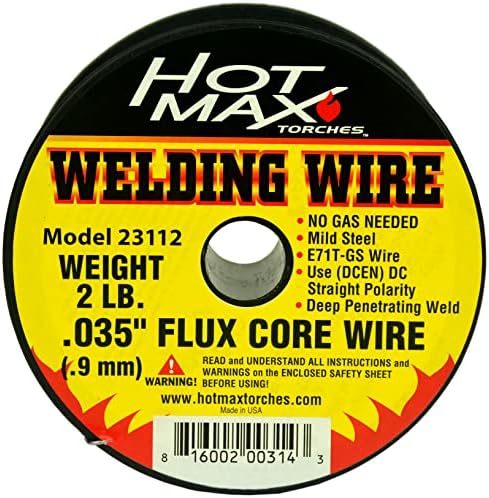 HOT MAX 23112 0.035 אינץ 'E71T-GS Flux Core MIG TRIE-2