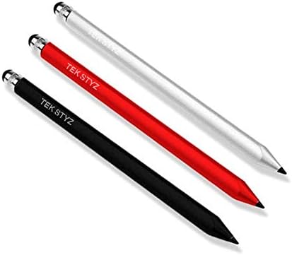 Tek Styz Pro Stylus עט קיבולי משודרג יצירות עבור Honor V10 עם מגע דיוק גבוה בהתאמה אישית בגודל מלא 3 חבילה!