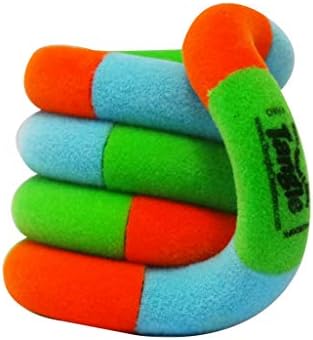 Tangle Jr. Fuzzies - צעצוע של Fuzzy Fizge Fuzget - צעצוע סבך מטושטש - טוויסט טוויסט שקט - צעצוע של סבך טנש