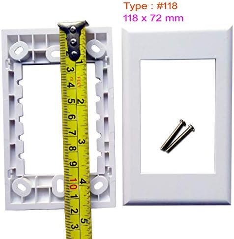 צלחת קיר עם 2x זכר XLR + SC Simplex Simplex אבן מפתח מודולרית מחברי שקע שקע שקע לבן דקורטיביים מכשיר