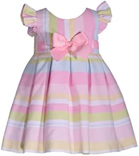 שמלת פסחא של בוני ג'ין של בוני ג'ין - שמלת אביב פסטל לתינוק, פעוט, בנות קטנות וגדולות