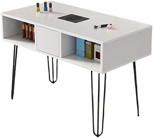 שולחן ציפורניים של Nizame עם שולחן מניקור יחיד שולחן יחיד