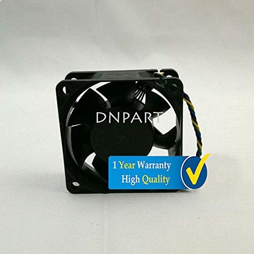 DNPART תואם ל- FOXCONN PVA060G12H DC12V 0.35A 60 * 60 * 25 ממ מאוורר קירור 4 פינט