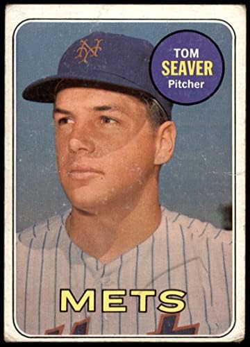 1969 Topps 480 טום סיבר ניו יורק מטס Mets מסכן