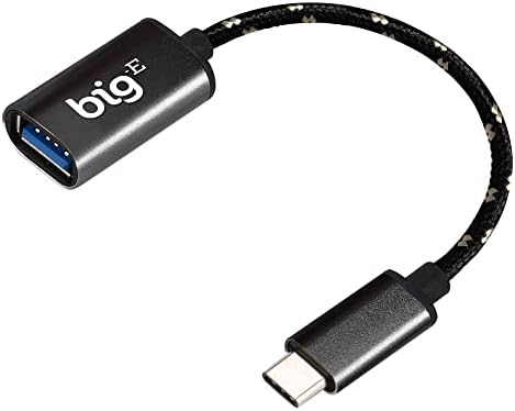 BIG-E USB C ל- USB 3.0 מתאם OTG נקבה התואם ל- BMW 2019 X7 שלך עבור USB מלא ב- Go Thunderbolt 3 על