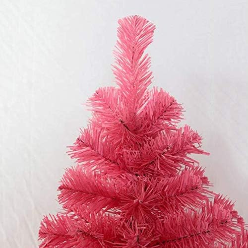 עץ חג המולד המלאכותי המיני, עץ אורן חג המולד צירים פרמיום עם עמדת פלסטיק PVC מושלמת לקישוט חג מקורה,