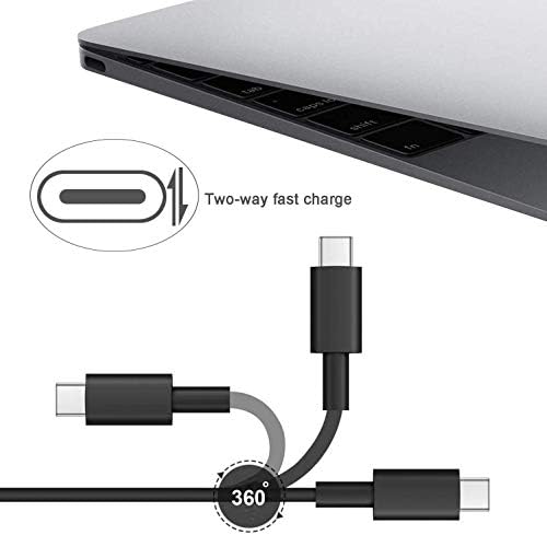 45W Chromebook Warger סוג USB סוג C עבור HP Chromebook 14 X360 14-CA051WM 14-CA052WM 14-CA091WM CA061DX 14-CA0061DX