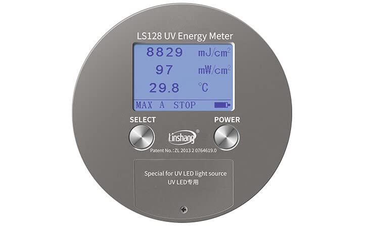 LS128 מד כוח UV רדיומטר רדיומטר עוצמת UV מד אנרגיה ל- UV LED 365 385 395 405nm