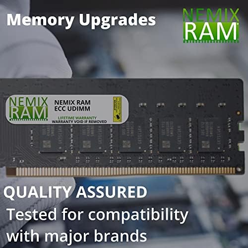 256GB DDR4-3200 MHz PC4-25600 ECC UDIMM 2RX8 1.2V זיכרון שרת ללא מגוון על ידי NEMIX RAM