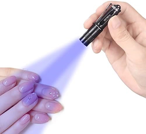 Lightfe UV101D Mini UV LED LED מנורת ציפורניים, ריפוי מהיר ומייבש ציפורניים UV מקצועי, לקת ניידים ריפוי ציפורניים