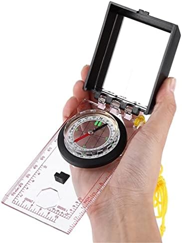 Wpyyi Multifunction Survival Survival Compass Compating Camping Pocise Compass ציוד כף יד
