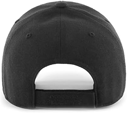 '47 טורונטו בלו ג'ייס גברים MVP MVP כובע שחור של Velcroback עם לוגו שחור