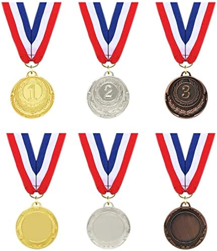 Donrime 15 מדליות על פרסים לילדים, מדליות פרסי מתכת, מדליות אולימפיות עם סרטים לתחרויות, ספורט, דבורי איות,