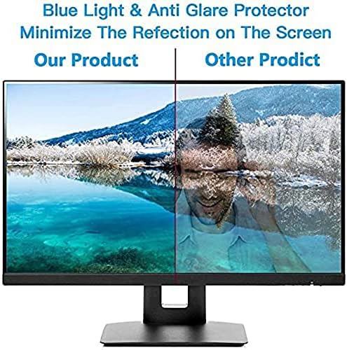 מגן מסך של קלוניס 32 -75 לטלוויזיה, סנן אור כחול אנטי-סקרט פאנל אנטי UV קרינה סרט חיית מחמד ברורה