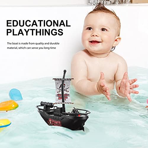 Ipetboom 1pc סירת צעצועים, צעצועי סירות צעצוע של אמבטיה לפעוטות צעצוע סירת אמבטיה סירות צפה סירות חוף סירות