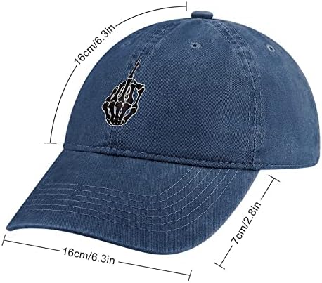 זין התיכון פינגה גולגולת מותאם אישית כובע בייסבול כובע מתכוונן אבא כובע לגברים נשים מקורה &