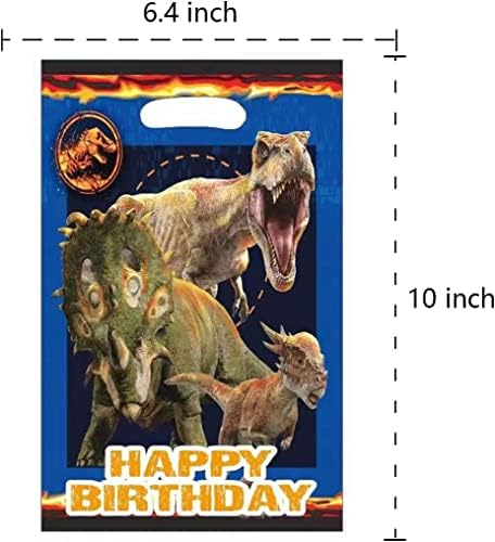 30 יחידות חבילה דינוזאורים יום הולדת ספקי צד מתנת שקיות, סוכריות לטפל תיק מושלם עבור דינוזאורים