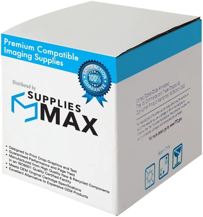 SuppliesMax החלפה תואמת ל- RicoH M-C250FW/M-C250FWB/P-C301W מחסנית טונר שחורה