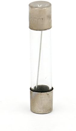 Baomain מהיר מכה מזכוכית צינור נתיך 6x30mm 2a 250V 2AMP 100 חבילה