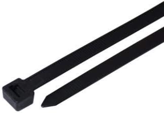 25-2000 pc 4 עד 60 פרימיום עניבת כבל חוט שחור תעשייתי עניבת ניילון עמיד בפני UV