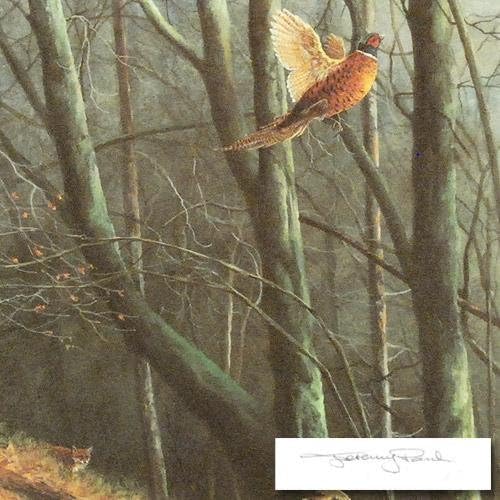 יער סתיו ליטוגרף במהדורה מוגבלת מאת ג'רמי פול, ממוספר ונחתם ביד בתעודת האותנטיות!