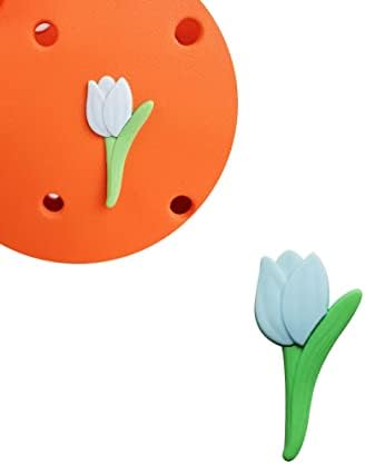 קסמי טוליפ של SexyPpl תואם לשקיות Boggs Cartoon Tulip Charms דקורטיביים לטוטס אביזרי קסם פרחים לחוף טוטס -1