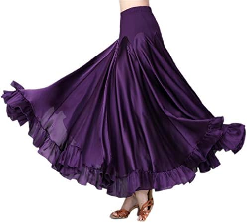 Cismark Long Long Flamenco Waltz Standard Dance Rance Fancy Watch חצאית