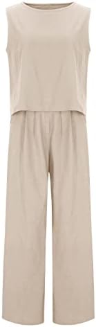 מכנסי נשים מכנסיים מכנסי פשתן קובעים שתי חלקים ישר רגליים רגילים מכנסי סתיו מכנסיים 2023 בגדים אופנה MK