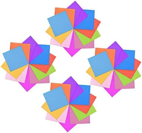 Favomoto 1000 PCS נייר אוריגמי אוריגמי לילדים כפול צדדי אוריגמי נייר ילד מלאכה
