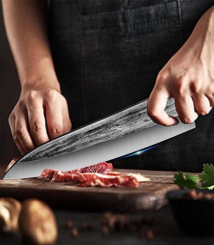 טומברו מזויף ויקינג סכיני קצבים חדים סכין, בעבודת יד איש מערות סכין, יפני שף סכין-8 גיוטו יפני