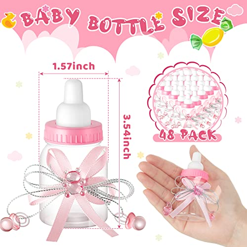 48 יחידות תינוק מקלחת בקבוקי תינוק מקלחת מיני חלב בקבוק תינוק בקבוקי מיני תינוק בקבוקי תינוק מקלחת