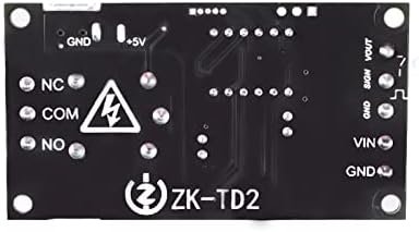 PIKIS ZK-TD2 1 ערוץ DC 5-30V עיכוב הפעלה הפעלה/כיבוי טיימר מחזור טיימר מודול עם תצוגת LED דיגיטלית מיקרו USB