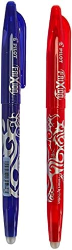 שברון טייס - חבילת שלפוחית ​​2 עטים, כחול ואדום