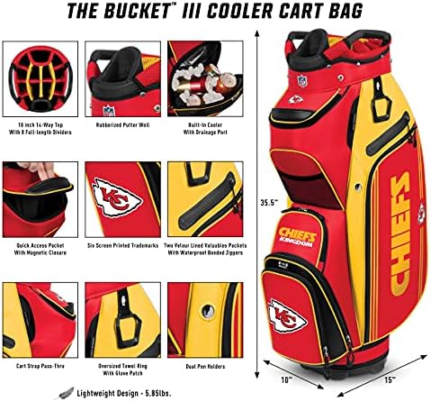 מאמץ צוות NFL תיק הגולף של Cooler Cooler Career