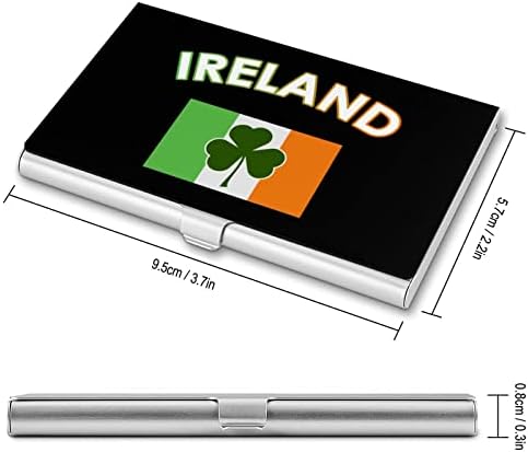 אירלנד אירי דגל ירוק יום פטריק הקדוש כרטיס ביקור ספק עבור גברים & מגבר; נשים כרטיס בעל אשראי ארנק כרטיס