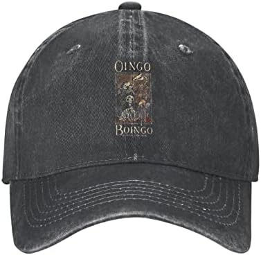 אינגו בוינגו שלדים בארון רטרו ספורט ג ' ינס כובע מתכוונן אבא כובע יוניסקס רגיל בייסבול קאובוי כובע