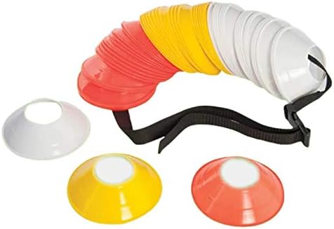ספליי ספורט מיני אימון בטיחות פלסטיק שטח סמנים-חבילה של 60 זריזות כיפה, מקורה &מגבר; משחק צבעוני זריזות חיצונית.