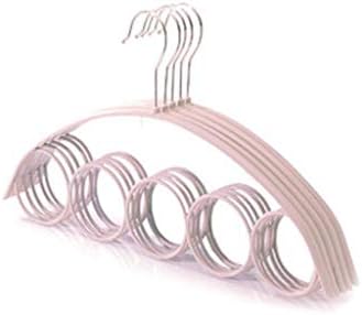 Wxynhhd 1pc 5 צעיף חור עוטף צעיף אחסון קולב טבעת טבעת חבל חבלים מחזיק טבעת טבעת קולב מתלה חגורה צעיפי מארגן