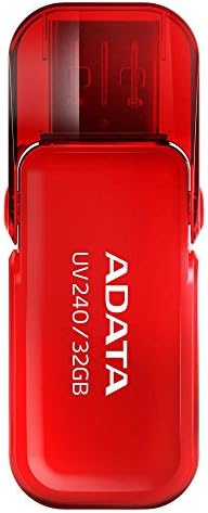 Adata UV240 קל-קלה 64GB כונן הבזק USB שחור