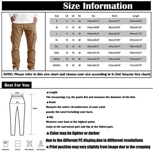 מכנסי מטען רחבים של שיאקסוגול, בתוספת גודל מכנסי מטען לגברים רצים מזדמנים מכנסי ספורט מכנסיים רפויים