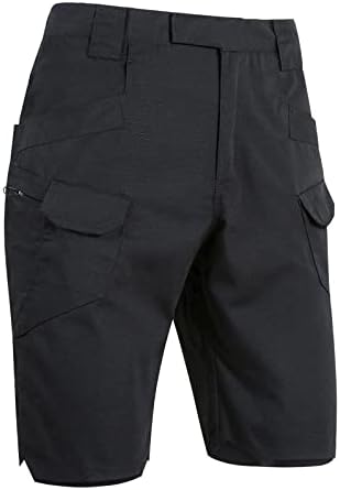 מכנסי מטען לגברים של Wenkomg1 מכנסיים מרובי כיסים במצוקה גזעים במצוקה מכנסיים טקטיים בגדי רחוב חיצוניים