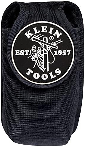 Klein Tools 5715 מחזיק טלפונים ניידים של PowerLine, ניילון שחור, גדול