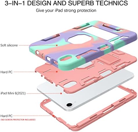 Bentoben iPad Mini 6 Case, 2021 IPAD MINI DENICE DECUREN